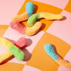 Deals 🥰 Misc. 250 MG Relaxation Gummies Baggie - Sour Worms 😍 7 Misc. 250 MG Relaxation Gummies Baggie - Sour Worms