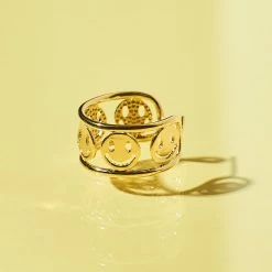 Misc. All Smiles Hoop Earrings Sale