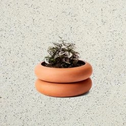 Homewares Areaware Short Stacking Planter - Terracotta
