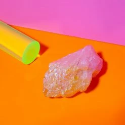 Misc. Aura Quartz Crystal - Yellow Pink