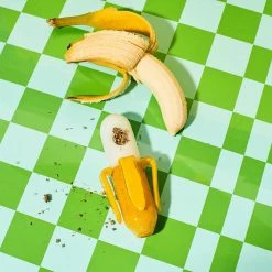 Misc. Banana Glass Spoon