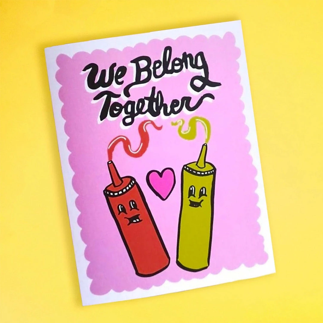Brand new ✔️ Ash + Chess We Belong Together Greeting Card 🎁 4 Ash + Chess We Belong Together Greeting Card