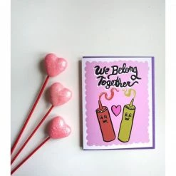 Brand new ✔️ Ash + Chess We Belong Together Greeting Card 🎁 7 Ash + Chess We Belong Together Greeting Card