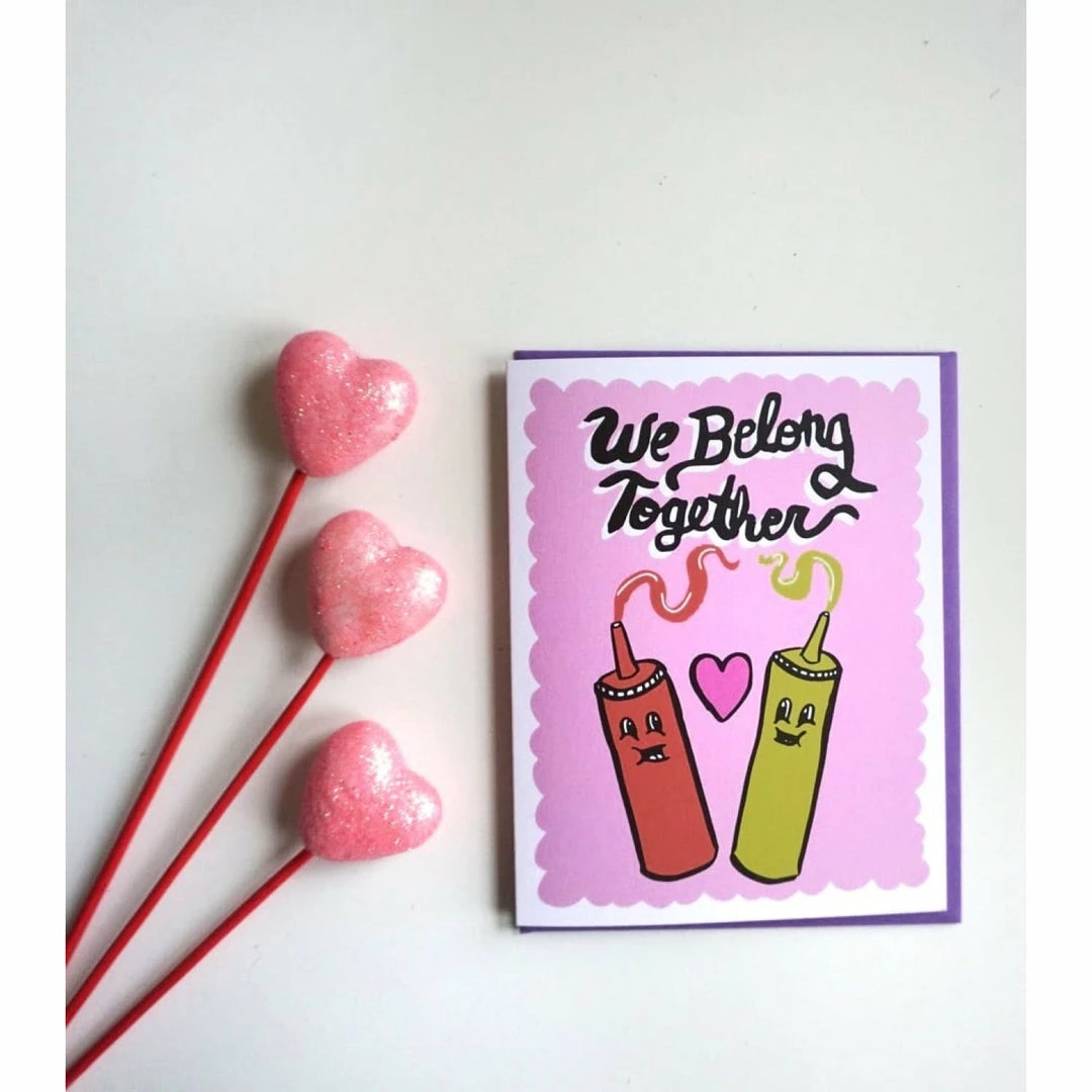 Brand new ✔️ Ash + Chess We Belong Together Greeting Card 🎁 5 Ash + Chess We Belong Together Greeting Card