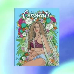 The Found $10 Or Less Bey-b Congrats Greeting Card