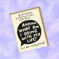 People I've Loved Sale Birthday Crisis Greeting Card