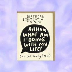 People I've Loved Sale Birthday Crisis Greeting Card
