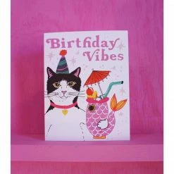 Ash + Chess Birthday Vibes Greeting Card