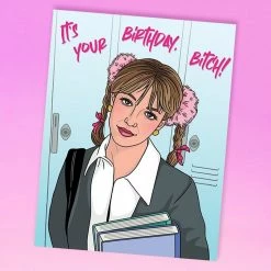The Found Britney B!tch Birthday Greeting Card $10 Or Less