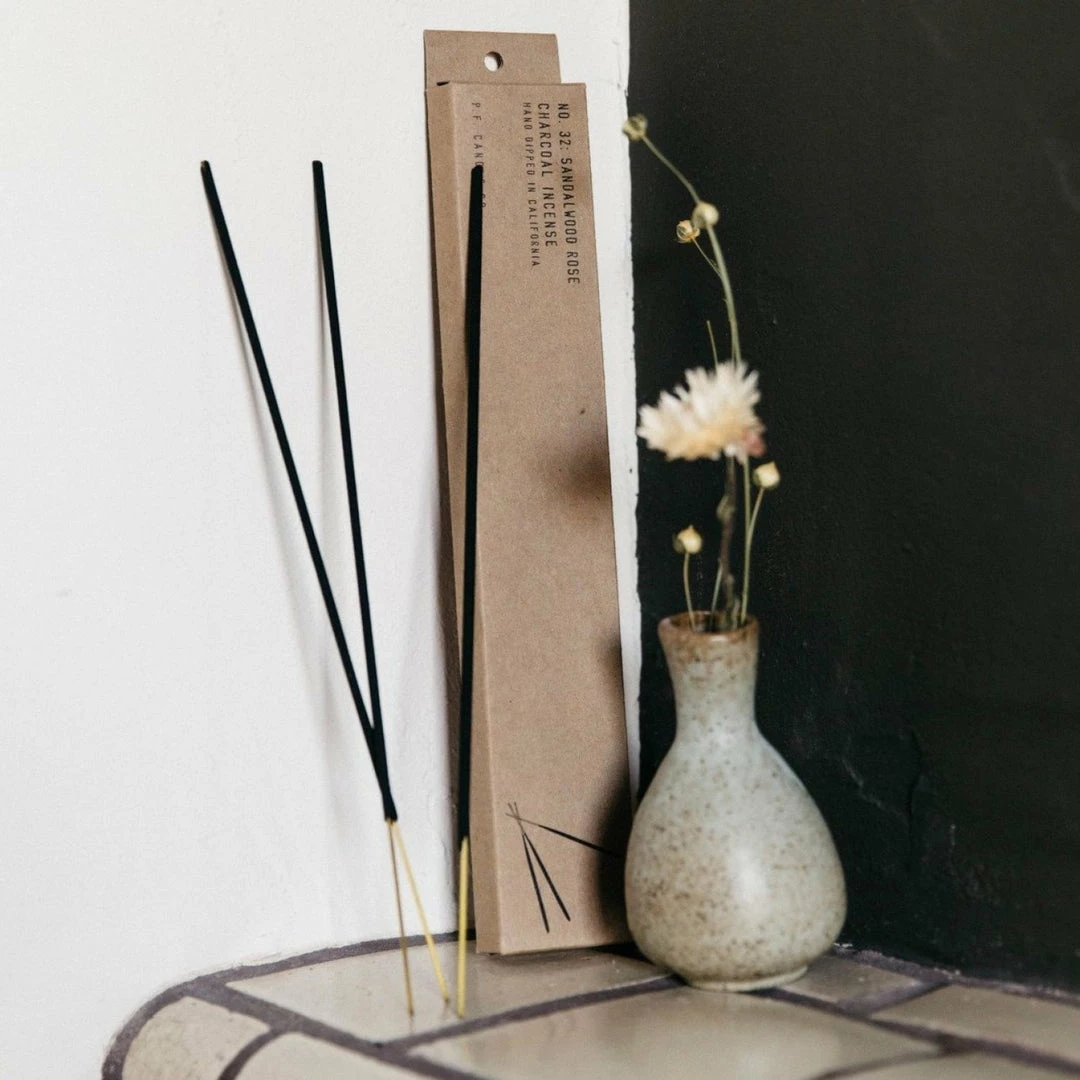 Budget 👍 $20 OR LESS! P.F. Candle Co. Incense - 🩴 Sandalwood Rose 💯 3 $20 OR LESS! P.F. Candle Co. Incense - Sandalwood Rose