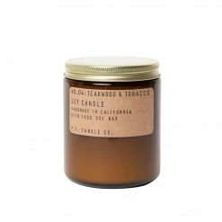 P.F. Candle Co. Candle - Teakwood & Tobacco