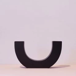 Buy 🎁 Paddywax Ceramic Taper Candle Holder - Black 🌟 14 Paddywax Ceramic Taper Candle Holder - Black