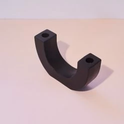 Buy 🎁 Paddywax Ceramic Taper Candle Holder - Black 🌟 13 Paddywax Ceramic Taper Candle Holder - Black