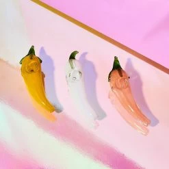 Misc. Chili Pepper Glass Spoon