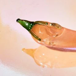Misc. Chili Pepper Glass Spoon