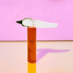 Misc. Chili Pepper Glass Spoon