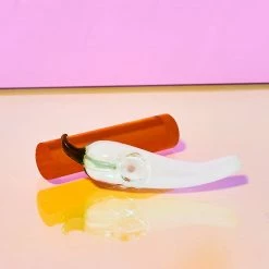 Misc. Chili Pepper Glass Spoon