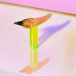 Misc. Chili Pepper Glass Spoon