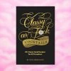 Chronicle Books Classy As F*ck Cocktails $20 OR LESS!