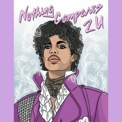 The Found $10 Or Less Nothing Compares 2 U Greeting Card