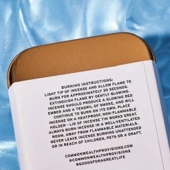 Commonwealth Provisions $50 OR LESS Cone Incense - Blue Ridge