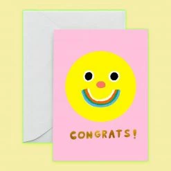 Carolyn Suzuki $10 Or Less Congrats Greeting Card