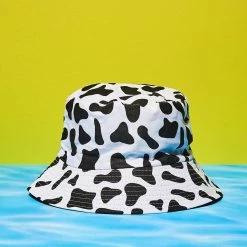 Rainbow Unicorn Birthday Surprise $50 OR LESS Cow Print Bucket Hat