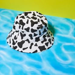 Rainbow Unicorn Birthday Surprise $50 OR LESS Cow Print Bucket Hat