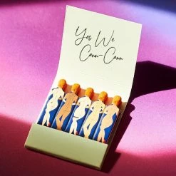 Misc. Dancing Ladies Matchbook - Yes $10 Or Less