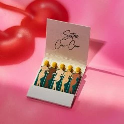 Misc. Dancing Ladies Matchbook - Sisters $10 Or Less