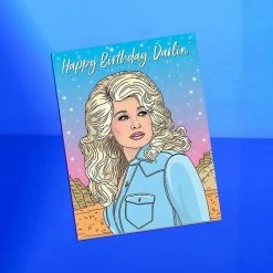 The Found Dolly Parton Darlin' Birthday Card