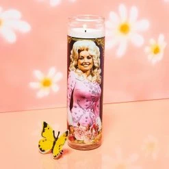 BobbyK Boutique Dolly Parton Pillar Candle $20 OR LESS!