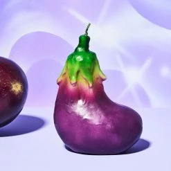 Misc. Eggplant Candle $50 OR LESS