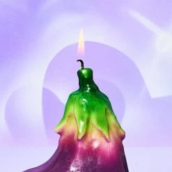 Misc. Eggplant Candle $50 OR LESS