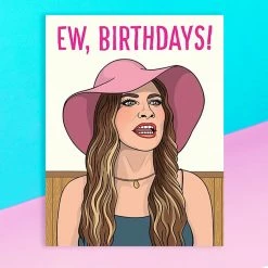 The Found Ew, Birthdays! Alexis Schitt’s Creek Birthday Greeting Card