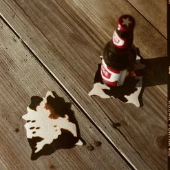 Misc. Faux Cowhide Coasters - Set Of 4 $50 OR LESS