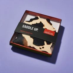 Misc. Faux Cowhide Coasters - Set Of 4 $50 OR LESS