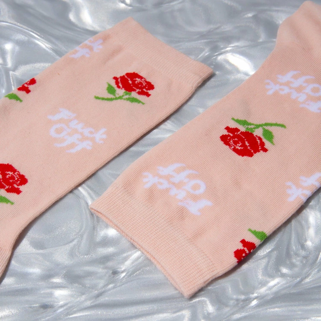 Promo โ Yellow Owl Workshop F*ck Off Crew ๐งฆ Socks $10 Or Less ๐งจ 6 Yellow Owl Workshop F*ck Off Crew Socks $10 Or Less