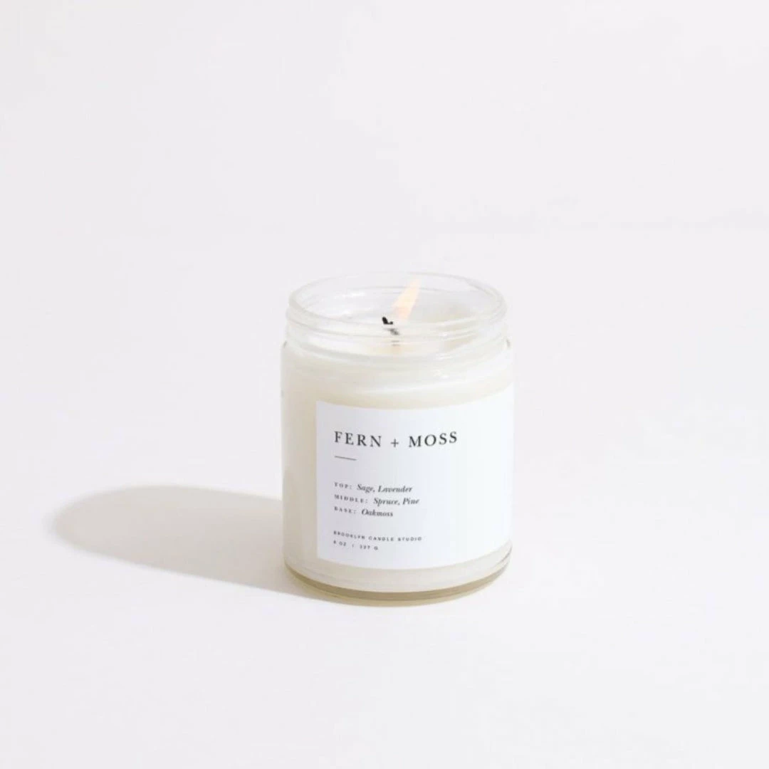 Flash Sale 🔥 Brooklyn Candle Company $50 OR LESS Fern + Moss Soy Wax Candle 🎁 3 Brooklyn Candle Company $50 OR LESS Fern + Moss Soy Wax Candle