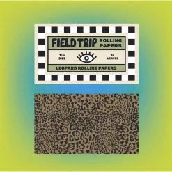Field Trip Printed Rolling Papers - Leopard