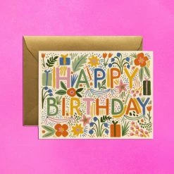 Rifle Paper Company Fiesta Birthday Greeting Card