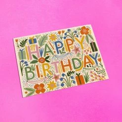 Rifle Paper Company Fiesta Birthday Greeting Card