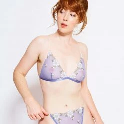 Misc. Sale Floral Mesh Bra