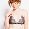 Misc. Sale Floral Mesh Bra