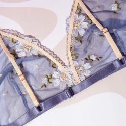 Misc. Sale Floral Mesh Bra