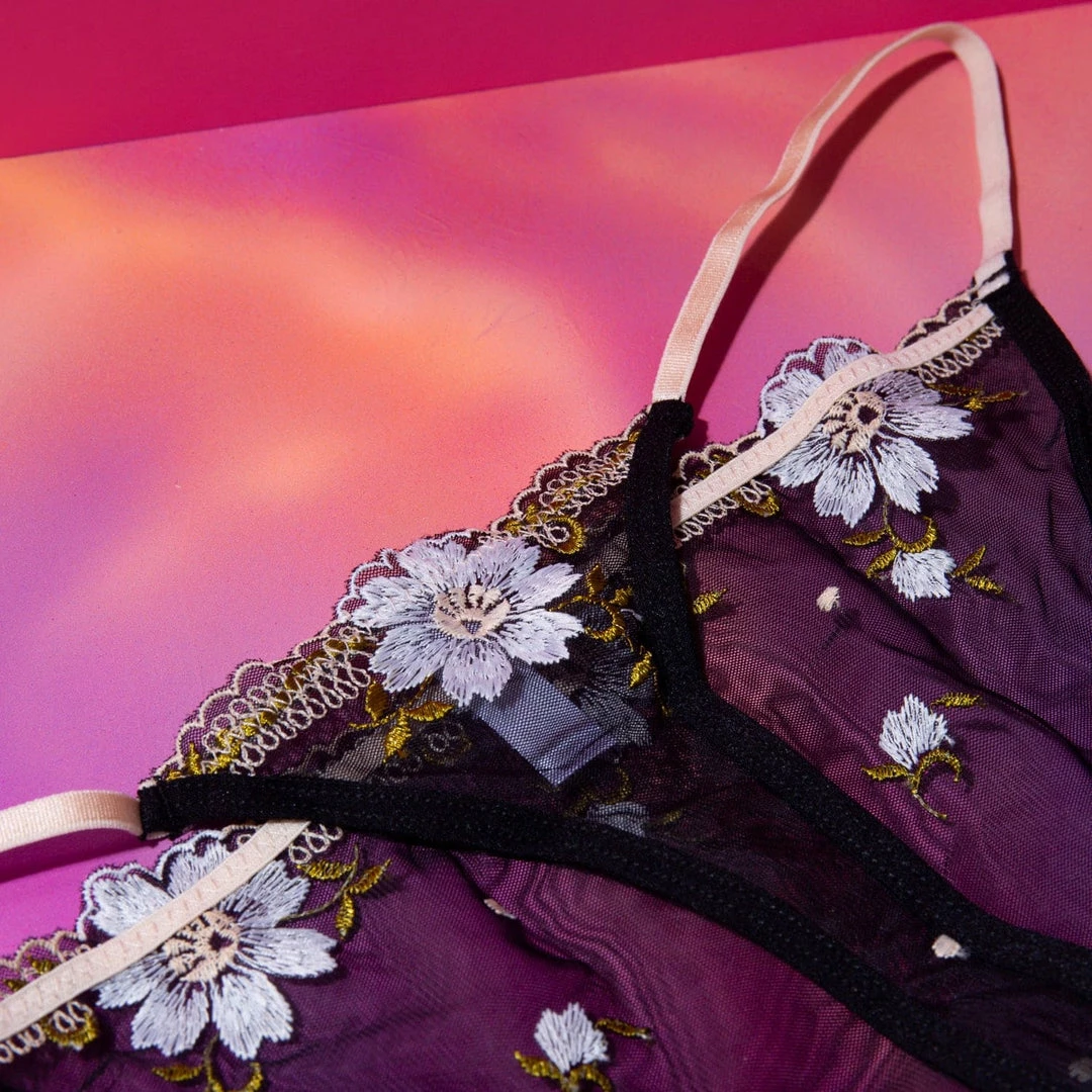 New โญ Misc. Sale Floral Mesh Thong ๐ 5 Misc. Sale Floral Mesh Thong