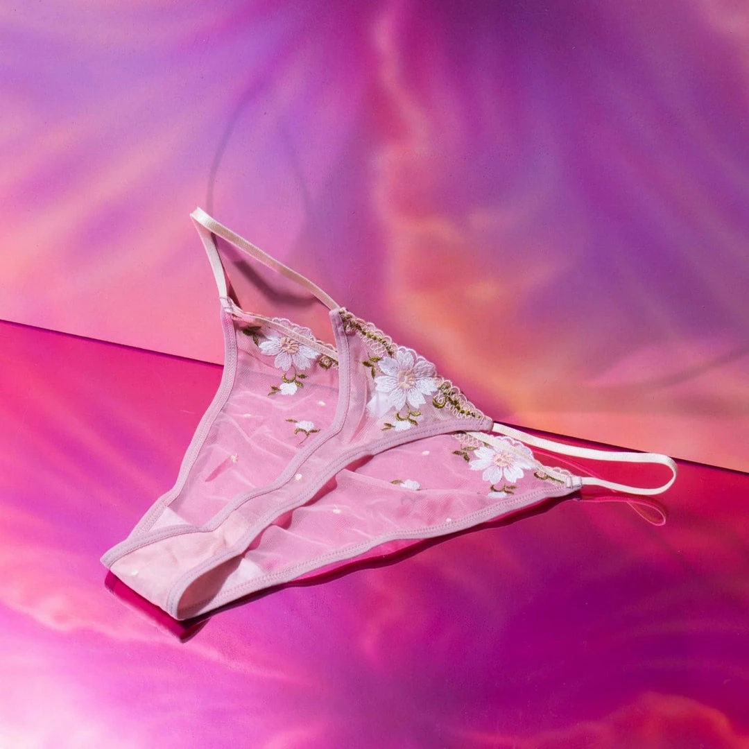 New โญ Misc. Sale Floral Mesh Thong ๐ 28 Misc. Sale Floral Mesh Thong