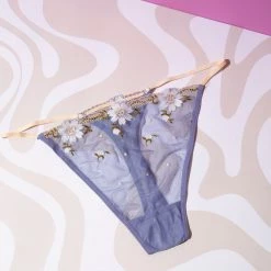 New โญ Misc. Sale Floral Mesh Thong ๐ 38 Misc. Sale Floral Mesh Thong