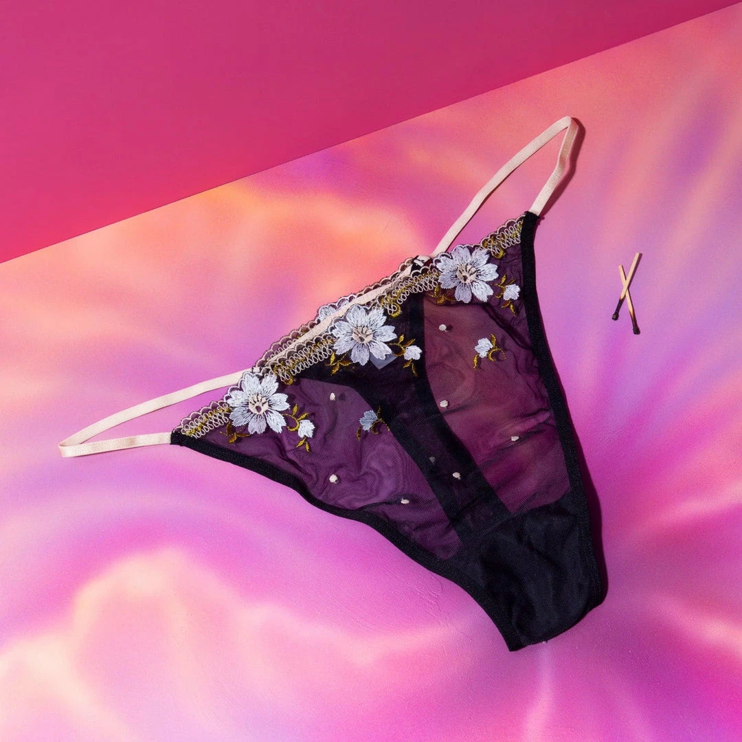 New โญ Misc. Sale Floral Mesh Thong ๐ 7 Misc. Sale Floral Mesh Thong