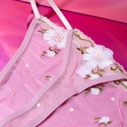 New โญ Misc. Sale Floral Mesh Thong ๐ 55 Misc. Sale Floral Mesh Thong